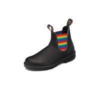 Blundstone Original 500 Series, Stivali Uomo, Voltan Nero/Rosso, 42 EU