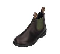 Blundstone - Kid's #2394 Brown Leather With Olive Elastic - Stivali per il tempo libero EU 34,5 grigio