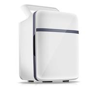 BLUNOA 10 L Mini Frigo Frigorifero Portatile Termoelettrico più Fresco E più Caldo Refrigeratore di Cibo E Bevande per Auto, Case, Uffici E Dormitori Compatibilità di Alimentazione AC + DC