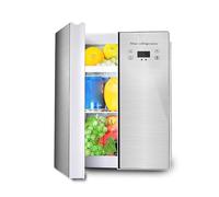 BLUNOA 25L Mini Frigo Frigorifero Indipendente Portatile Riscaldatore per Alimenti E Bevande per La Casa Sala da Viaggio Ufficio Frigo Auto Alimentato AC/DC (Color : Smart)