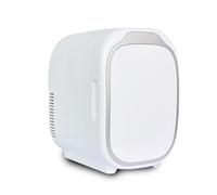 BLUNOA 6 L Mini Frigo Raffreddatore Birra Bevande Frigorifero per Auto Piccola Riscaldatore per Alimenti Raffreddatore per Bevande Frigorifero di Bellezza per Camera da Letto, Dormitorio, Auto AC/DC