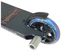 Blunt Envy - Pegs per monopattino acrobatico, con assi + adesivo Fantic26 (argento)