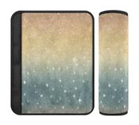 Blunt Texture arancione gradiente stelle 2 pz cintura di sicurezza pad protegge il collo e le spalle per SUV Protector para cinturón de carro