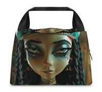 Blur Borsa per il pranzo in stile illuminazione per donne e uomini, riutilizzabile, borsa termica per il pranzo, grande capacità, contenitore per il pranzo, per lavoro, ufficio, picnic, viaggi