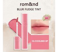 BLUR FUDGE TINT 13 Cooling Up 0,17oz, Rossetto liquido Romand, Lucidalabbra, Tinta labbra opaca leggera di tipo cremoso, ad alta pigmentazione, non secca, vellutato opaco, sfuma facilmente e uniformem