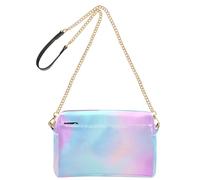 Blur Viola Blu Piccola Borsa A Tracolla Per Le Donne In Pelle Vegana Delle Donne Crossbody Borse Impermeabile Spalla Borsa A Mano Per Donna