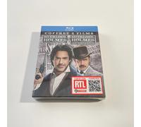 Bluray Cofanetto 2 Film Sherlock Holmes & Ombra Pal Nuova