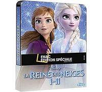 BLURAY COFFRET LA REINES DES NEIGES I - II STEELBOOK EDITION SPECIALE FNAC