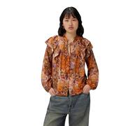 Desigual Orange Viscose Women Shirt - S