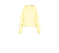 Blusa Ampia In Georgette Con Cut-Out E Volant Sulle Maniche Rinascimento Collezi