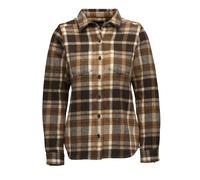 Black Diamond Project Heavy Flannel Long Sleeve Shirt Marrone XL Donna