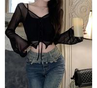 Blusa donna manica lunga Essential ideale per la moda primavera e autunno