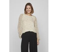 Blusa donna VILA con maniche a palloncino trasparenti Top elegante da lavoro VIF