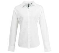 Blusa Oxford A Manica Lunga Da Donna Premier Signature Taglie: 8 - 24