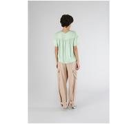 BLUSA SCOLLO A V IN SATIN