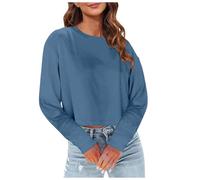 Bluse da Donna Eleganti Particolari Blu Paillettes La Sbuffo Trasparente Jeans Classiche Bandiera Uccello Moro XS Griffate Cadenti Bicolore Serpente Allenamento Tall Sottile