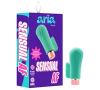 Blush Aria - vibratore a dito stimolante (verde)
