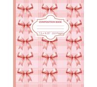 Blush Bow Charm: Coquette Composition Notebook: Soft Pink Aesthetic | 110 Lined Pages for Journaling, School, or Everyday Notes