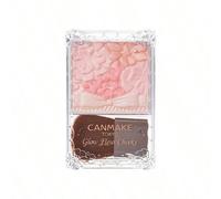 Blush Canmake Glow Fleur 5,7g/0,2 Oz | Blush rosa radiante estivo con una bellissima luce soffusa | Design floreale multicolore ispirato per uno sguardo fresco e luminoso | Formula leggera e sfumabile