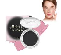 Blush Che Cambia Colore, Blush Crema Nera Che Cambia Colore per Guance E Labbra, Balsamo Multiuso per Un Trucco Leggero E Naturale, Arrossire caldo