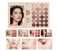 Blush Contouring Cosmetic Palette, Fashion Balm Aid, Adjustable Makeup Tool with Relief, Compact Grooming Cosmetic with Stability, Radiant Design Style, Accessory for Parents 5.12in*1.57in*7.2in