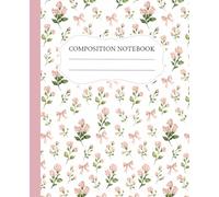 Blush Coquette Composition Notebook: Girly Aesthetic | College Ruled | 110 Pages | Perfect for School or Work