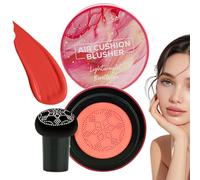 Blush Cushion Ad Aria | Trucco Viso Effetto Naturale,Highlighter e Contour Effetto Luminoso Lunga Durata per Donne Matrimonio Feste Serata Notte e Giornaliero