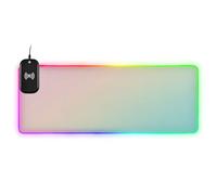 Blush e Blu Mojito Ricarica Wireless Incandescente Grande Scrivania Animale Pad Scrivania Tappetino Animale Grande Cool Mouse Grande Desktop 80x30 cm