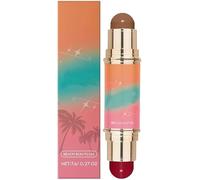 Blush e Bronzer Stick a Doppia Estremità, Trucco Contorno Guance Cremoso 2 in 1, Tonalità Complementari per Abbronzatura, Contouring e Blush, Abbronzatura Berry