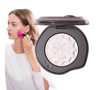 Blush In Polvere Per Guance - Cambiamento Di Colore Per Donne - Blush Per Guance - Per Donne E Ragazze, Per La Bellezza Del Viso E Degli Occhi, Ideale Per Casa, Viaggio, Matrimonio, Festa E Appuntamen