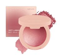 Blush In Polvere Viso - Fard A Lunga Durata Modulabile, Cosmetico Shimmer Illuminante Per Donna E Ragazza, Ideale Per Contorno E Highlight Ogni Tonalità Di Pelle Trucco Viso Professionale