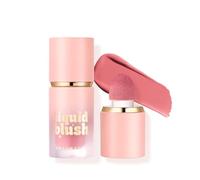 Blush liquido miscelabile, texture morbida in crema, tinta per guance dall'aspetto naturale, lunga durata, miscelabile, idratante, opaco