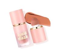 Blush liquido miscelabile, texture morbida in crema, tinta per guance dall'aspetto naturale, lunga durata, miscelabile, idratante, opaco