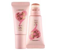 Blush liquido opaco per guance, colore vellutato per guance, a lunga tenuta, con pennello morbido, texture setosa, trucco viso, look naturale
