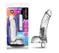 Blush Naturally Yours Vibrating Ding Dong - Clear
