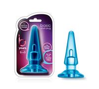 Blush Novelties Blue B Yours Basic Plug Anale Giocattoli