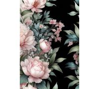 Blush Peony Dot Grid Journal: Soft Watercolor Floral Cover | Matte Finish | 6×9 Dot Grid Notebook for Planning, Sketching & Creative Notes