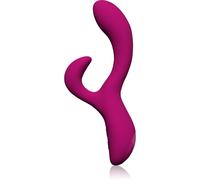 Blush Quinn Warming Rabbit Vibe vibratore con stimolatore clitorideo 23.3 cm