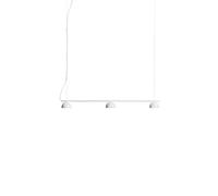 Blush Rail 3 Lampadario Bianco Opaco