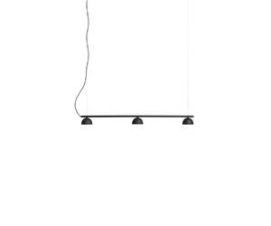 Blush Rail 3 Lampadario Nero Opaco