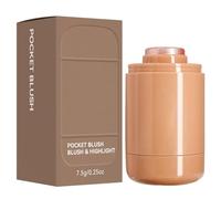 Blush Stick Cosmetic, 7.5g Cheek Makeup Aid, Long Wearing Lightweight Non