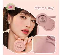 Blush viso Mood Recipe Let Me Stay, vellutato opaco, morbidezza simile al mousse, lucentezza sfumata vivace, illuminazione della pelle calda, controllo dell'olio, sfumatura senza sforzo, valorizzazion