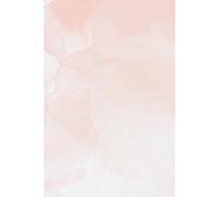 Blush Watercolor Notebook: 6x9 Inch, 120 Lined Pages - Soft Pink Aesthetic Journal, Minimalist Pastel Notepad, Diary for Writing, Notes, and Study