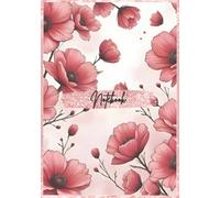 Blushing Blooms & Glitter Dreams: Elegant Floral Notebook: Journal 205 pages