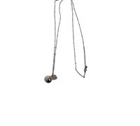 BLUSUPERSHOP collana chiama-angeli art1 acciaio ciondolo sfera sonora suono bellissimo per regalo donna in attesa di bambino incinta per proteggere made in italy