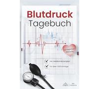 Blutdruck Tagebuch: Blutdruckpass zum Eintragen der Messwerte | 1000 Einträge | ca. A5 | Blutdruck & Puls übersichtlich dokumentieren
