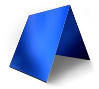 BLUVLY 5 Pezzi Lamiera di Alluminio, Anodizzato Blu Anodizzato Vuoto Incisione su Metallo Carte in Metallo 5052 Fogli in Alluminio Piastra, Carte in Metallo Fogli in Alluminio (Size : 200X200X1mm)