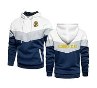 Bluxir Felpe Uomo con Cappuccio Cob.ra kai, Felpa Vestibilità Regolare a Maniche Lunghe, per Adulti, Unita(White,XL)