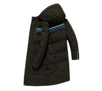 Bluxir Puffer Jacket Hu.sa.be.rg, Comodo Trapuntato Cappotto Trekking Antivento, di transizione resistente al freddo per la stagione autunno-inverno, winter(Dark Green,3XL)