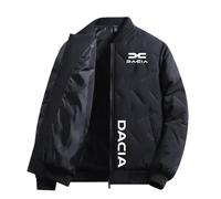 Bluxir Puffer Jacket Uomo Da.ci-a, Quilted Transitional Puffer, Di Transizione Resistente Al Freddo Per La Stagione Autunno-inverno(Black,XL)